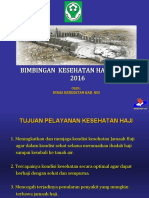 BAHAN BIMBINGAN KESEHATAN HAJI 2014