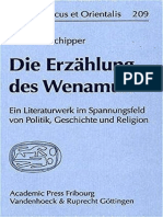 Die Erzahlung Des Wenamun Ein Literaturw