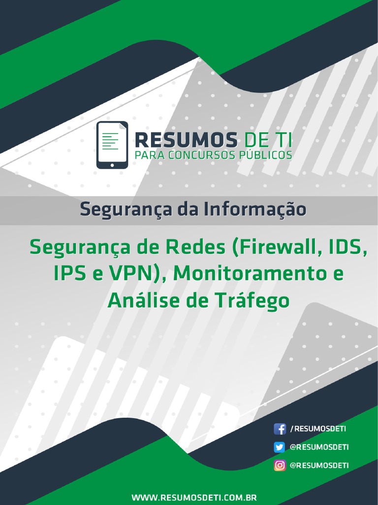 Segurança de Computadores - Firewall IDS IPS VPN | PDF | Firewall ...