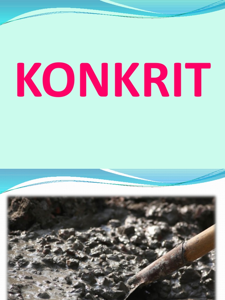 Bab 1.3 Konkrit | PDF