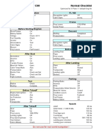   Beachcraft C90 Normal Checklist