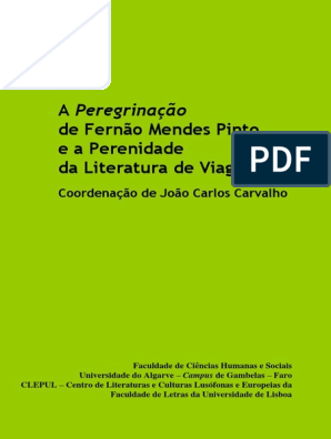 (PDF) De como o pícaro chegou a Portugal e aí se apresentou: contributo  para a história da recepção do romance picaresco espanhol no sistema  literário português