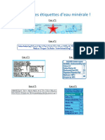 Etiquettes D Eau Minerale