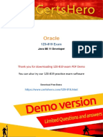 Oracle: 1Z0-819 Exam