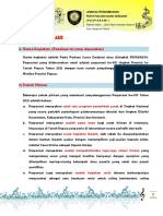 PANDUAN PESPARAWI XIII TIMIKA 2021 Terbaru