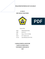 Laporan 8 Metabolit Sekunder