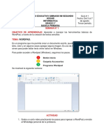 Guia #3 Informatica 2°