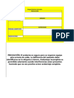 Requisitos de andamios seguros