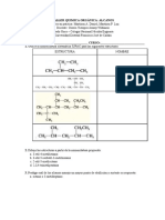 Taller Quimica Orgánica - Alcanos