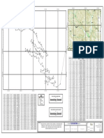 Planos longitudinal y de localización de camino vecinal