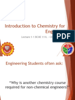 1-1 Introduction To Chemistry For Engineers