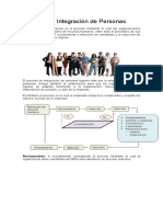 Hacer Procesos para Integrar Personas