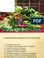 1) Horticultura