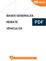 Bases generales vehiculos