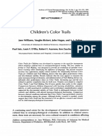 Children's Color Trails: Jane Williams, Vaughn Rickert, John Hogan, and A. I. Zolten