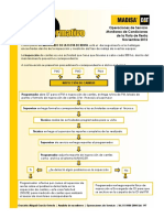 Boletin Informativo Inspección 500 (Excavadoras Carriles)