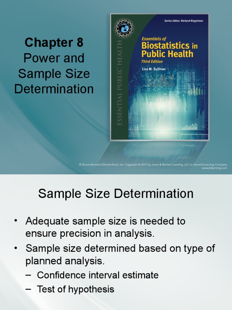 Sample Size Calculation Methods | PDF | Confidence Interval | Sample ...
