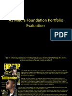 AS Media Foundation Portfolio Evaluation