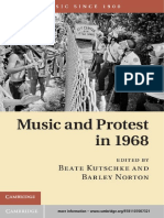 (Music Since 1900) Beate Kutschke, Barley Norton - Music and Protest in 1968-Cambridge University Press (2013)