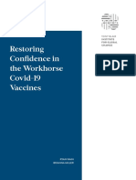 Restoring Confidence in The Workhorse Covid 19 Vaccines