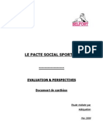 Séance 13 - Pacte Social Sports - Evaluation Synthèse