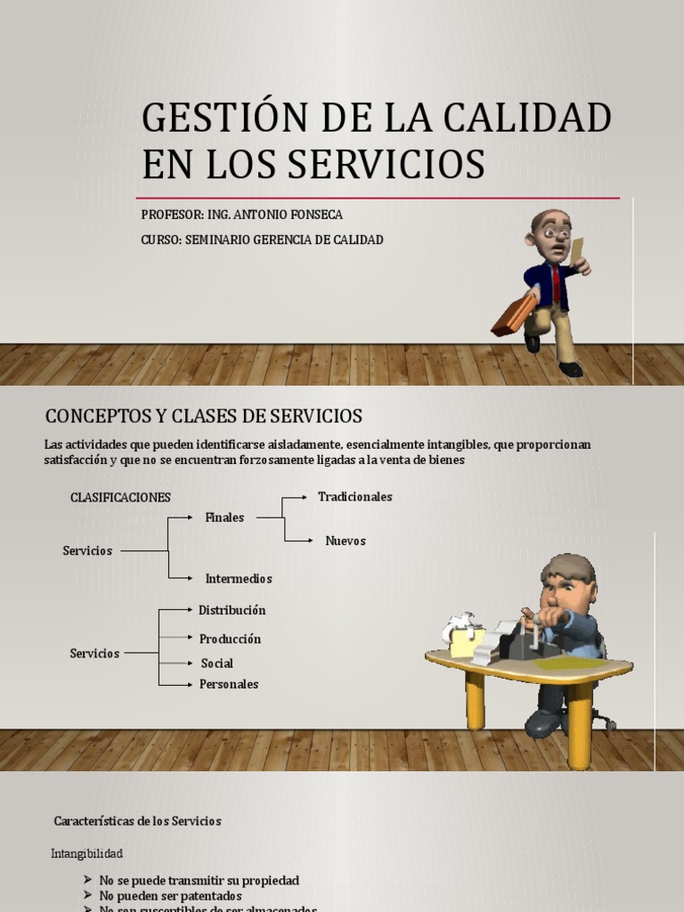Gestion de La Calidad en Los Servicios | PDF | Crecimiento personal y ...