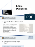 Cap 7, Emile Durkheim