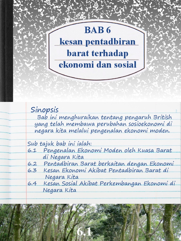 Muz T3 B6 Kesan Pentadbiran Barat Terhadap Ekonomi Dan Sosial A