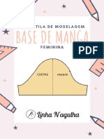 Apostila de Modelagem - Base de Manga Feminina Linha N'Agulha