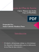 Diapositivas Valoración Del Plan de Sesión