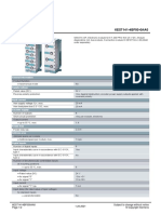 Data Sheet 6ES7141-4BF00-0AA0: General Information