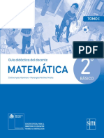 Matemática 2º básico - Guía didáctica del docente tomo 1