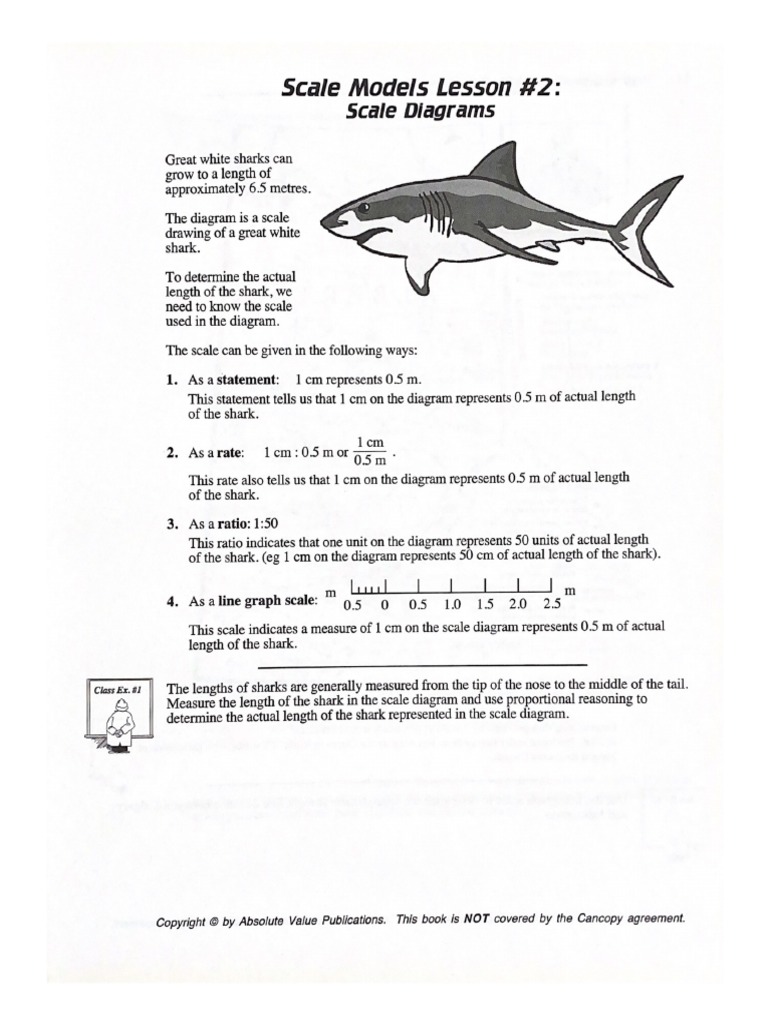 1.2 Scale Models Lesson #2 Scale Diagrams | PDF