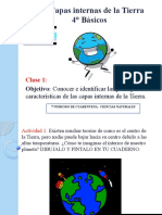 4TO CS. NAT PPT Las Capas Internas de La Tierra 7° Periodo de Cuarentena