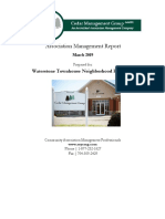 XxxWaterstone Townhouse March 2019 Financial Reportxxx