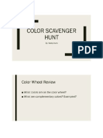 color scavenger hunt
