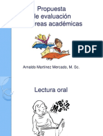 Evaluacion Lectura en Voz Alta