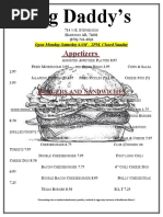 Dickey's BBQ Takeout and Delivery Menu | PDF | Barbecue | Sausage
