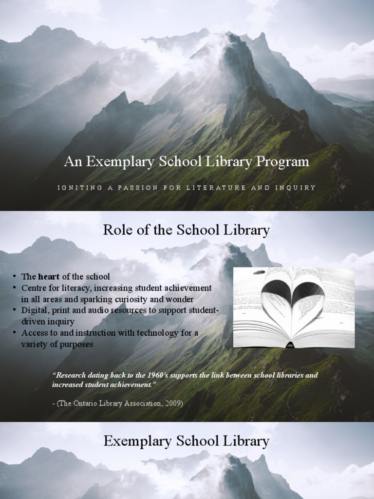 Exemplary School Library | PDF | Career & Growth