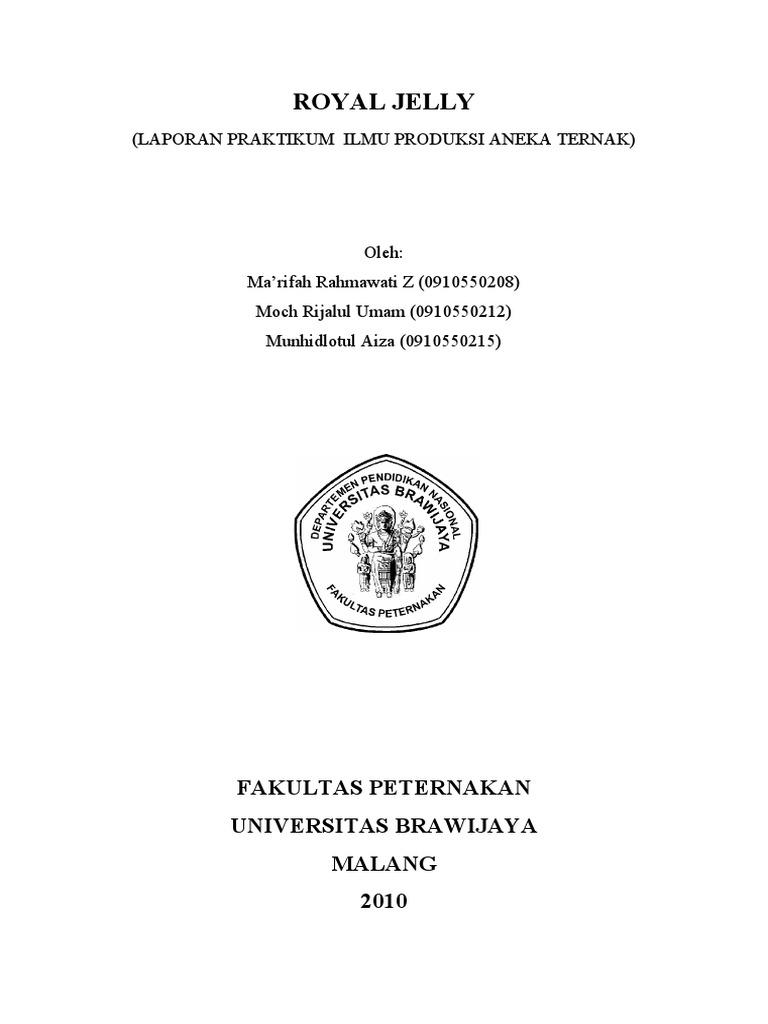 Royal Jelly PDF