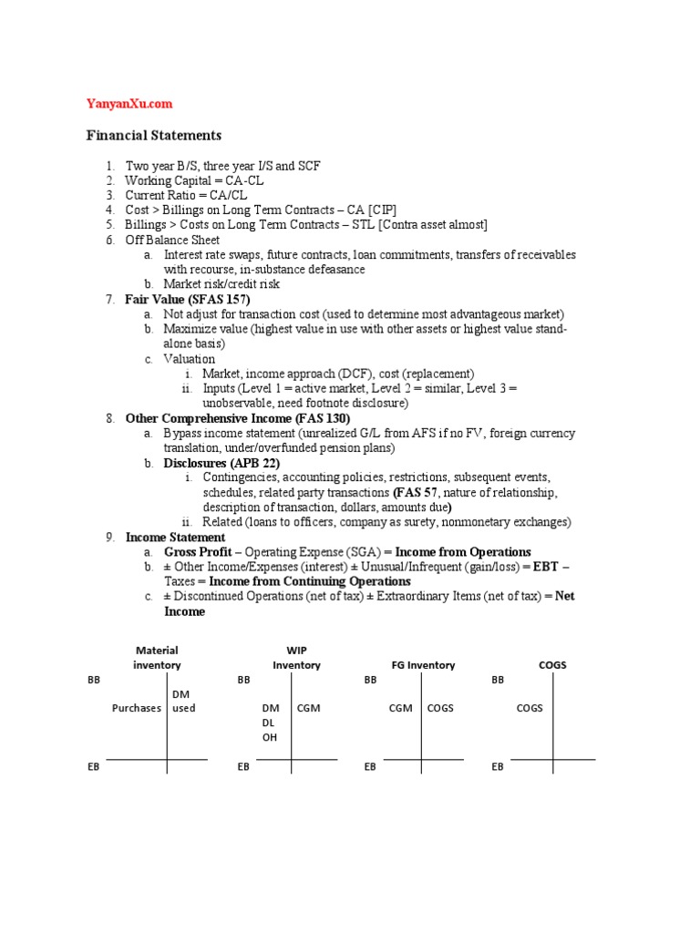 SGA Income Statement and Defeasance Insights | PDF | Financial ...