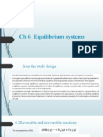CH 6 Equilibrium Systems