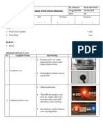 SOP Penggunaan Oven Unox Arianna Revisi 23-08-18