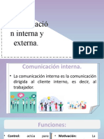 Presentacion Comunicación Interna y Externa