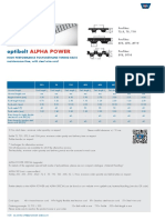 Optibelt ALPHA POWER Product Range