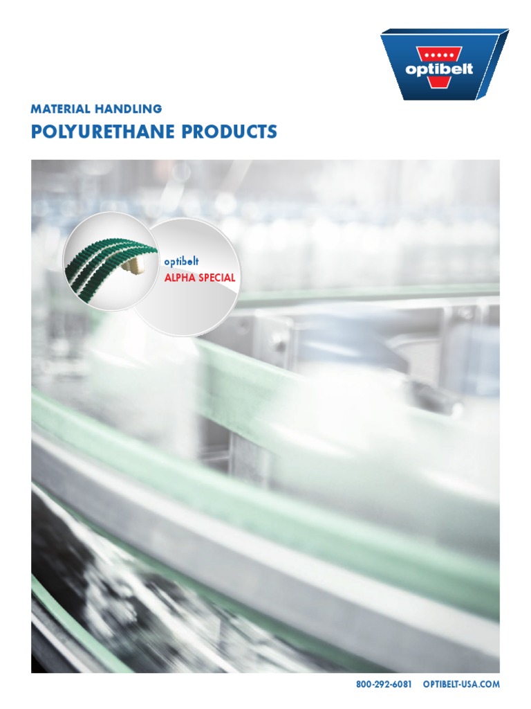 Optibelt Material Handling PU Products | PDF