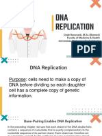 DNA Replication: Dede Renovaldi, M.Sc. (Biomed) Faculty of Medicine & Health Universitas Muhammadiyah Jakarta