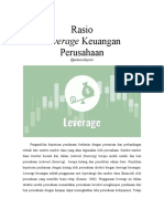 Pengukuran Leverage Keuangan Perusahaan