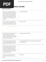 Labster Proteins Synthesis. CELL1030 Flashcards - Quizlet