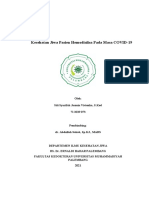 Kesehatan Jiwa Pasien Hemodialisa Pada Masa COVID19 (Siti Syarifah Jasmin Vivienka-712019073)